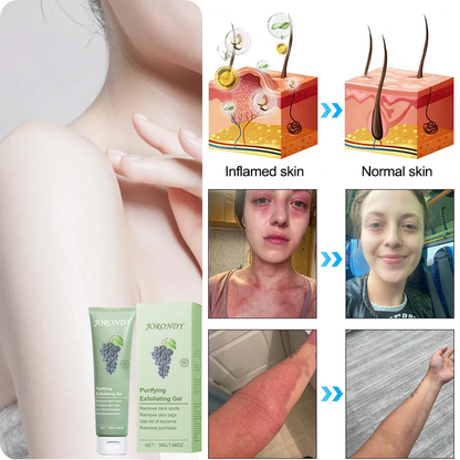 Čistící exfoliační gel
