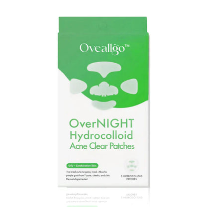 Hydrokoloidní náplasti na akné Clear Overnight Patches