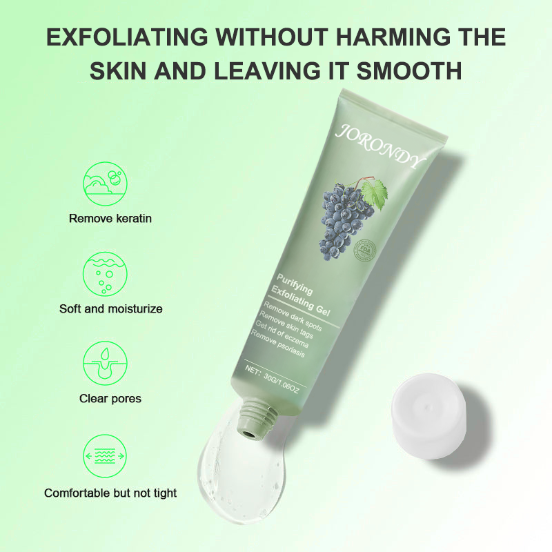 Čistící exfoliační gel