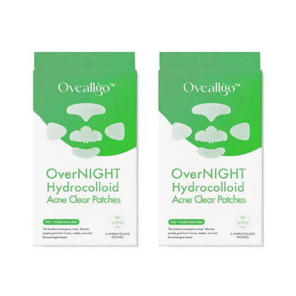 Hydrokoloidní náplasti na akné Clear Overnight Patches