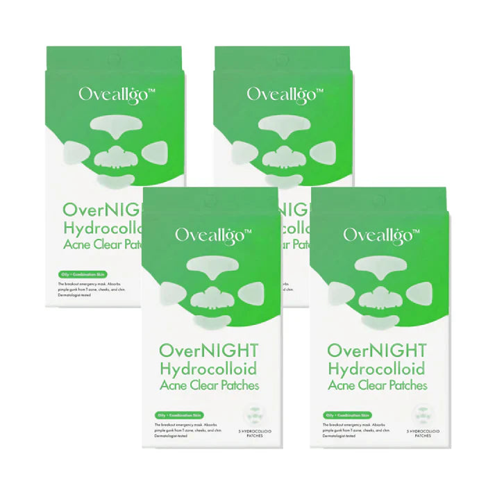 Hydrokoloidní náplasti na akné Clear Overnight Patches