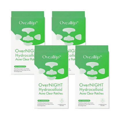 Hydrokoloidní náplasti na akné Clear Overnight Patches