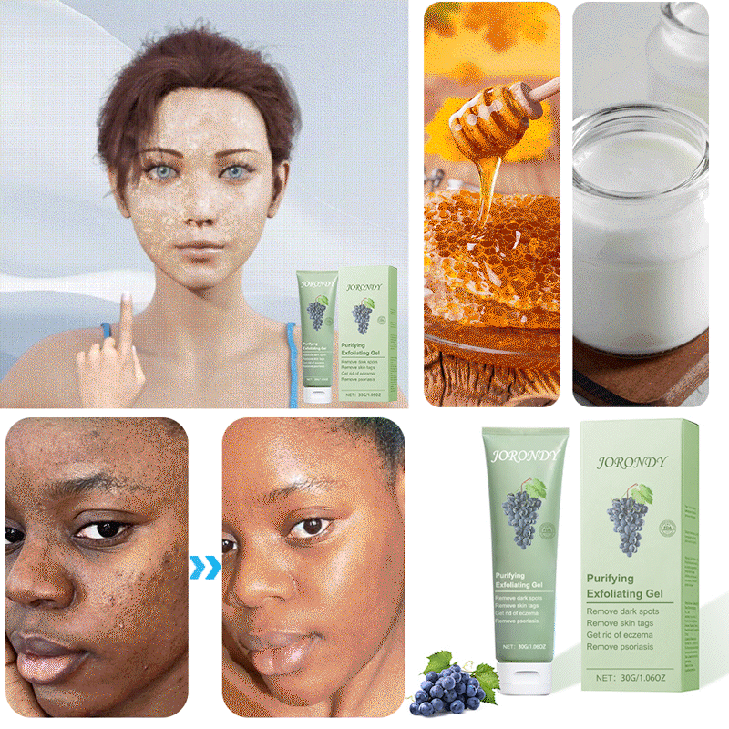 Čistící exfoliační gel